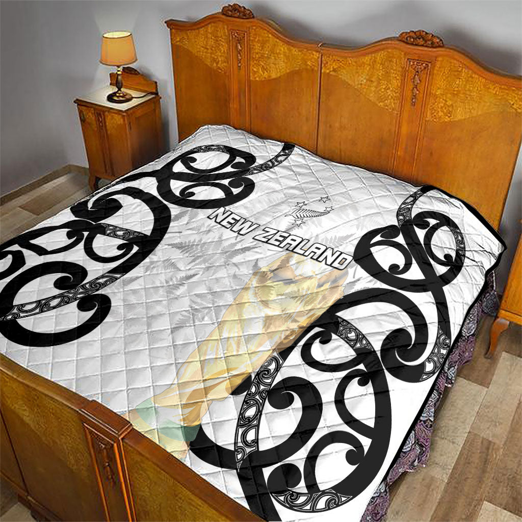 New Zealand WC2026 White Quilt Silver Fern LT7 - Polynesian Pride