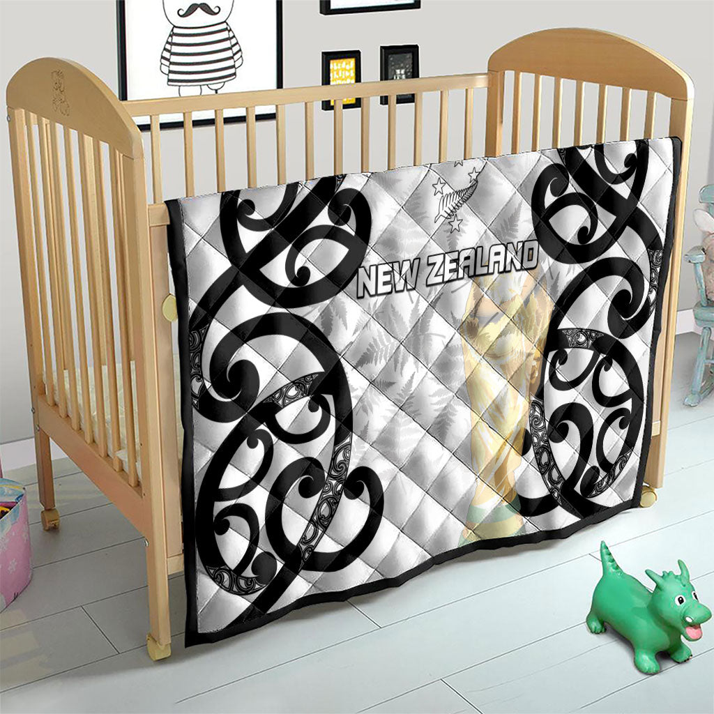 New Zealand WC2026 White Quilt Silver Fern LT7 - Polynesian Pride