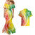 Polynesian Pride Couples Matching Mermaid Dress and Hawaiian Shirt Turtle Hibiscus Luxury Style - Reggae LT7 - Polynesian Pride