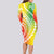 Polynesian Pride Long Sleeve Bodycon Dress Turtle Hibiscus Luxury Style - Reggae LT7 - Polynesian Pride