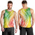 Polynesian Pride Men Tank Top Turtle Hibiscus Luxury Style - Reggae LT7 - Polynesian Pride