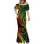 Polynesian Pride Mermaid Dress Turtle Hibiscus Luxury Style - Reggae Ver2 LT7 - Polynesian Pride