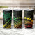 Polynesian Pride Tumbler Cup Turtle Hibiscus Luxury Style - Reggae Ver2