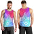 Polynesia Men Tank Top Plumeria Galaxy Gradient Curves LT7 - Polynesian Pride