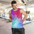 Polynesia Men Tank Top Plumeria Galaxy Gradient Curves LT7 - Polynesian Pride