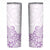 Polynesia Skinny Tumbler Plumeria Lavender Curves