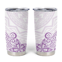 Polynesia Tumbler Cup Plumeria Lavender Curves LT7 Lavender - Polynesian Pride