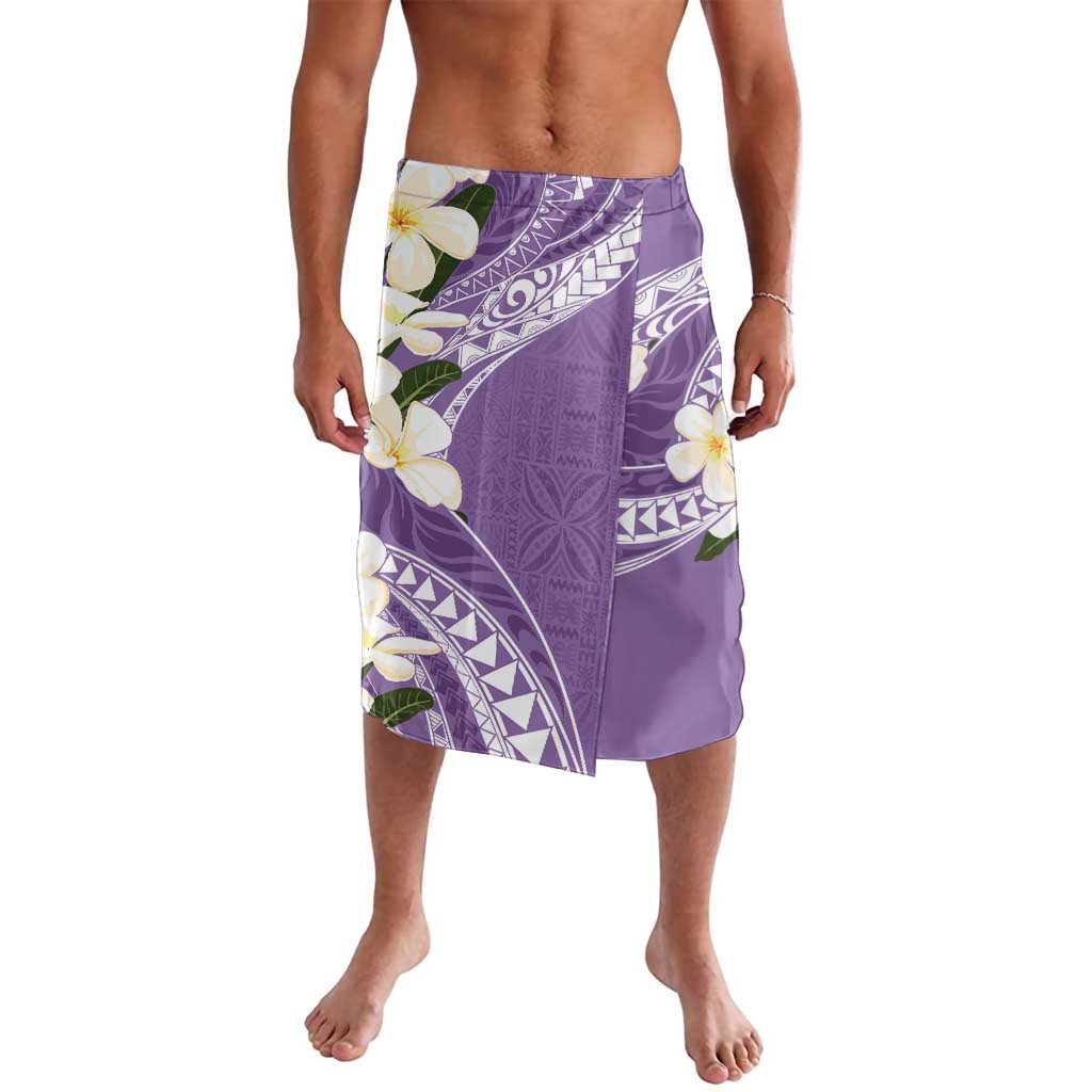 Aloha Hawaii Festive Lavalava Frangipani Lace Classic - Lavender LT7 Lavender - Polynesian Pride