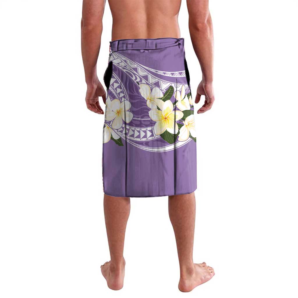 Aloha Hawaii Festive Lavalava Frangipani Lace Classic - Lavender LT7 - Polynesian Pride