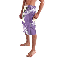 Aloha Hawaii Festive Lavalava Frangipani Lace Classic - Lavender LT7 - Polynesian Pride