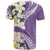 Aloha Hawaii Festive T Shirt Frangipani Lace Classic - Lavender