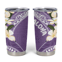 Aloha Hawaii Festive Tumbler Cup Frangipani Lace Classic - Lavender LT7 Lavender - Polynesian Pride