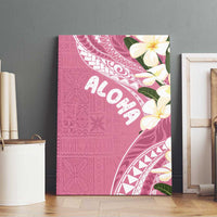 Aloha Hawaii Festive Canvas Wall Art Frangipani Lace Classic - Rosy LT7 - Polynesian Pride