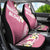 Aloha Hawaii Festive Car Seat Cover Frangipani Lace Classic - Rosy