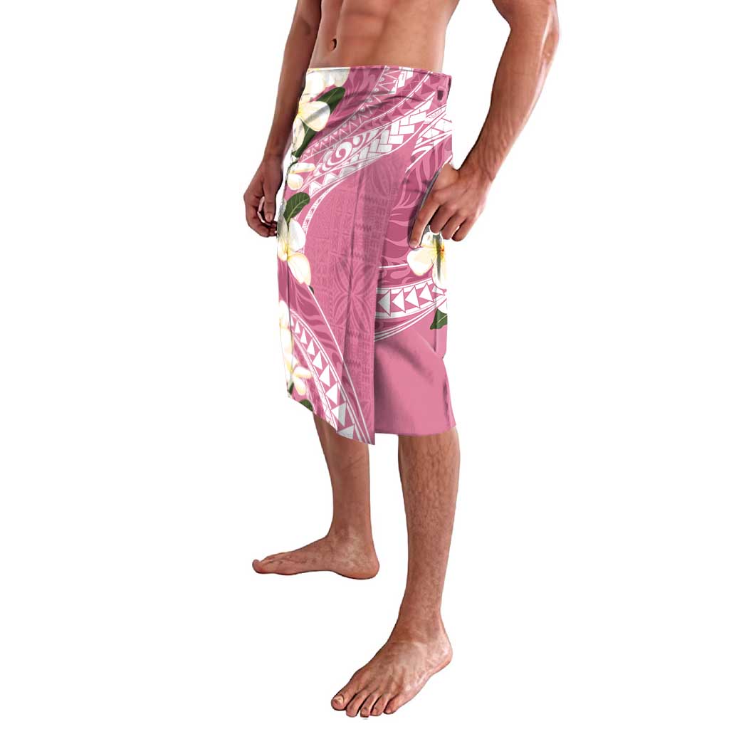Aloha Hawaii Festive Lavalava Frangipani Lace Classic - Rosy LT7 - Polynesian Pride
