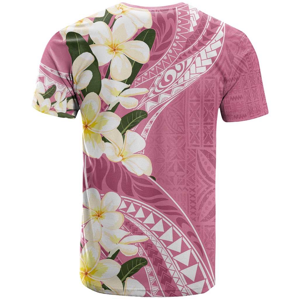 Aloha Hawaii Festive T Shirt Frangipani Lace Classic - Rosy LT7 - Polynesian Pride