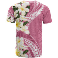 Aloha Hawaii Festive T Shirt Frangipani Lace Classic - Rosy LT7 - Polynesian Pride
