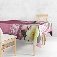 Aloha Hawaii Festive Tablecloth Frangipani Lace Classic - Rosy LT7 - Polynesian Pride