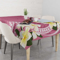 Aloha Hawaii Festive Tablecloth Frangipani Lace Classic - Rosy LT7 - Polynesian Pride