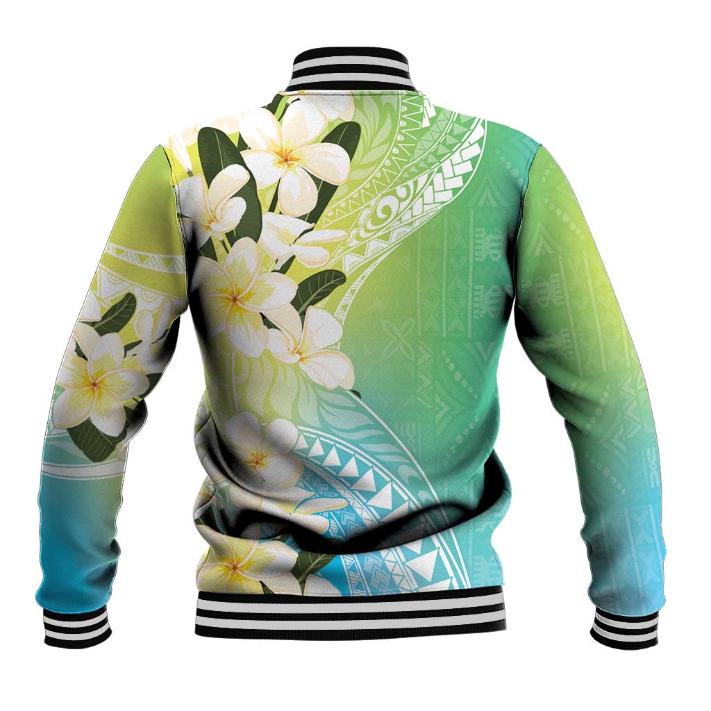Aloha Hawaii Festive Baseball Jacket Frangipani Lace Classic - Summer Vibes LT7 - Polynesian Pride