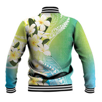 Aloha Hawaii Festive Baseball Jacket Frangipani Lace Classic - Summer Vibes LT7 - Polynesian Pride