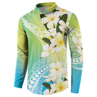 Aloha Hawaii Festive Button Sweatshirt Frangipani Lace Classic - Summer Vibes LT7 - Polynesian Pride