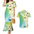 Aloha Hawaii Festive Couples Matching Mermaid Dress and Hawaiian Shirt Frangipani Lace Classic - Summer Vibes