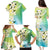 Aloha Hawaii Festive Family Matching Puletasi and Hawaiian Shirt Frangipani Lace Classic - Summer Vibes