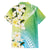 Aloha Hawaii Festive Family Matching Puletasi and Hawaiian Shirt Frangipani Lace Classic - Summer Vibes