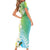 Aloha Hawaii Festive Family Matching Short Sleeve Bodycon Dress and Hawaiian Shirt Frangipani Lace Classic - Summer Vibes