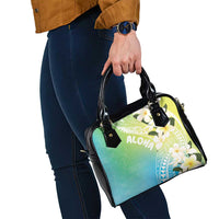 Aloha Hawaii Festive Shoulder Handbag Frangipani Lace Classic - Summer Vibes LT7 - Polynesian Pride