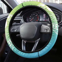 Aloha Hawaii Festive Steering Wheel Cover Frangipani Lace Classic - Summer Vibes LT7 - Polynesian Pride