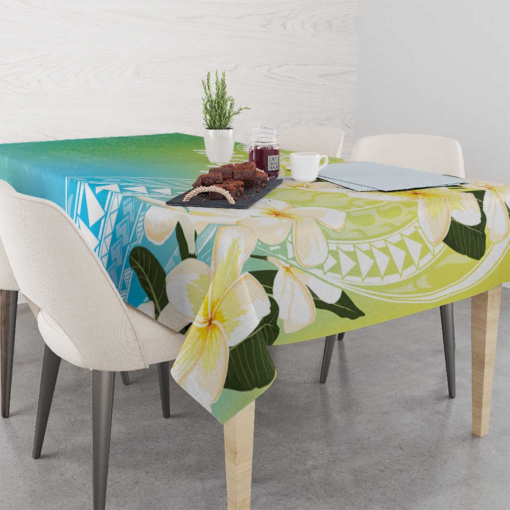 Aloha Hawaii Festive Tablecloth Frangipani Lace Classic - Summer Vibes LT7 - Polynesian Pride