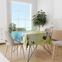 Aloha Hawaii Festive Tablecloth Frangipani Lace Classic - Summer Vibes LT7 - Polynesian Pride