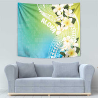 Aloha Hawaii Festive Tapestry Frangipani Lace Classic - Summer Vibes LT7 - Polynesian Pride