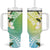 Aloha Hawaii Festive Tumbler With Handle Frangipani Lace Classic - Summer Vibes