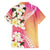 Aloha Hawaii Festive Family Matching Short Sleeve Bodycon Dress and Hawaiian Shirt Frangipani Lace Classic - Spring Vibes