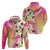 Aloha Hawaii Festive Hoodie Frangipani Lace Classic - Spring Vibes