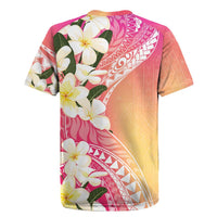 Aloha Hawaii Festive Rugby Jersey Frangipani Lace Classic - Spring Vibes LT7 - Polynesian Pride