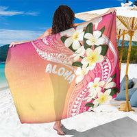 Aloha Hawaii Festive Sarong Frangipani Lace Classic - Spring Vibes LT7 One Size 44 x 66 inches Colorful - Polynesian Pride