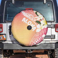 Aloha Hawaii Festive Spare Tire Cover Frangipani Lace Classic - Spring Vibes LT7 Colorful - Polynesian Pride