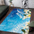 Aloha Hawaii Festive Area Rug Frangipani Lace Classic - Oceanic