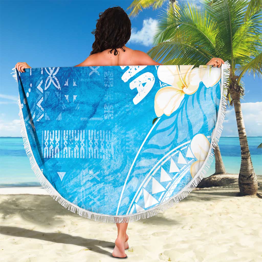 Aloha Hawaii Festive Beach Blanket Frangipani Lace Classic - Oceanic LT7 - Polynesian Pride