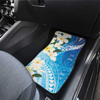 Aloha Hawaii Festive Car Mats Frangipani Lace Classic - Oceanic LT7 - Polynesian Pride