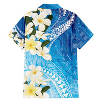 Aloha Hawaii Festive Hawaiian Shirt Frangipani Lace Classic - Oceanic LT7 - Polynesian Pride