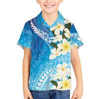 Aloha Hawaii Festive Hawaiian Shirt Frangipani Lace Classic - Oceanic LT7 - Polynesian Pride