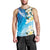 Aloha Hawaii Festive Men Tank Top Frangipani Lace Classic - Oceanic