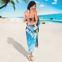 Aloha Hawaii Festive Sarong Frangipani Lace Classic - Oceanic LT7 - Polynesian Pride