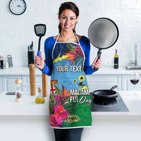 Personalized Malampa Fiji Day Together We Grow Apron Special Tapa Mix LT7 - Polynesian Pride
