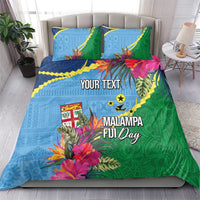 Personalized Malampa Fiji Day Together We Grow Bedding Set Special Tapa Mix LT7 - Polynesian Pride